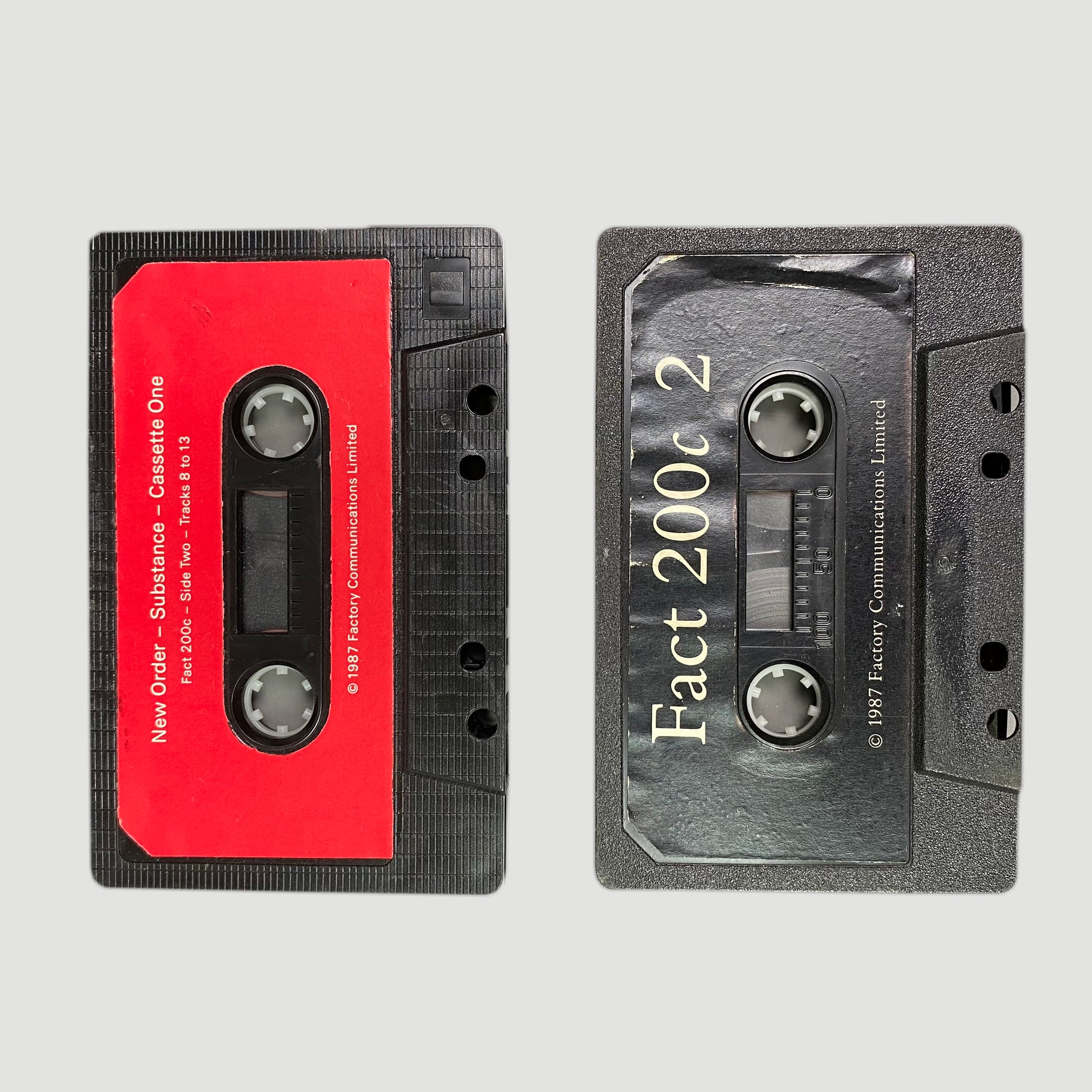 1987 New Order 'Substance' 2 x Cassette Box Set