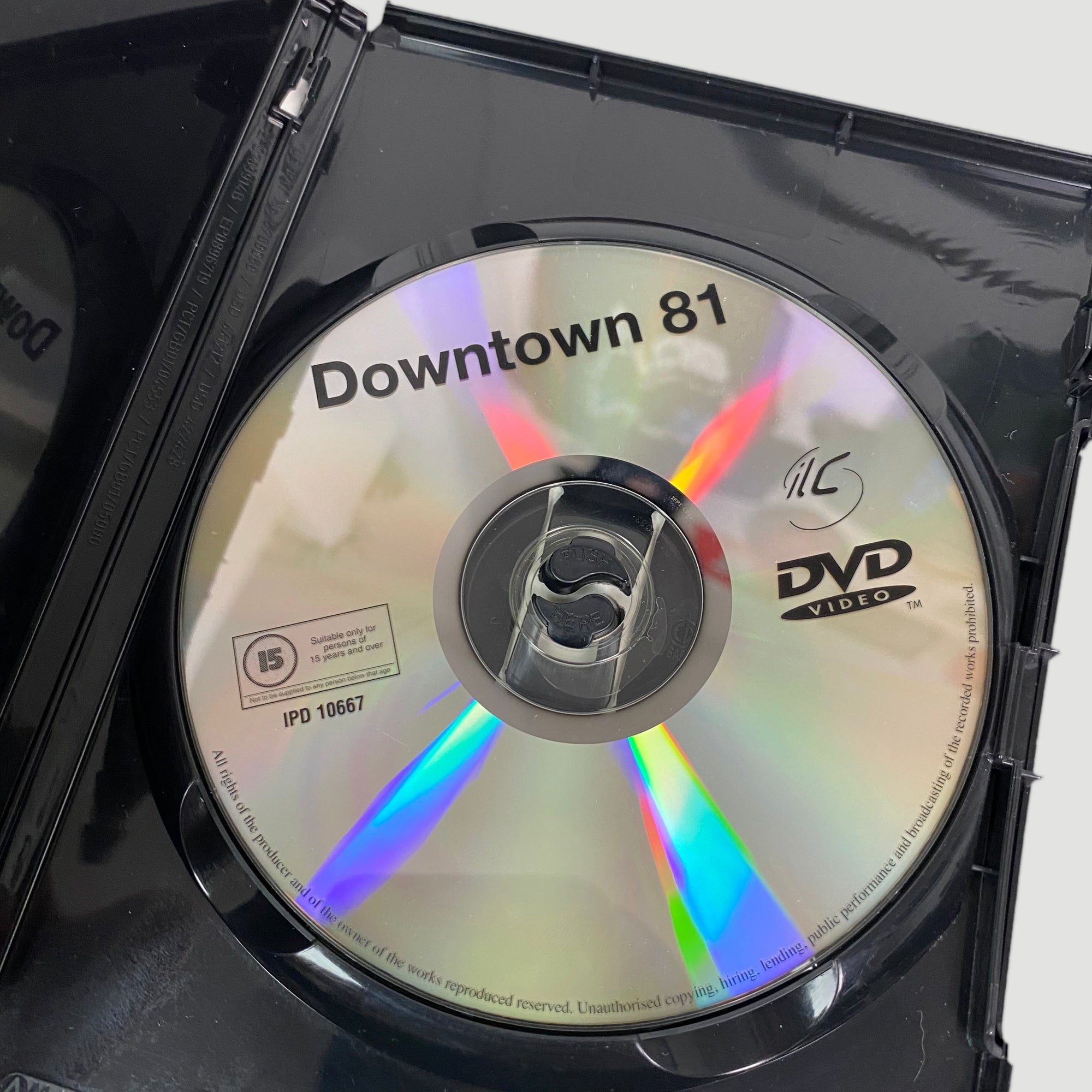 2000 Jean-Michel Basquiat 'Downtown 81' DVD