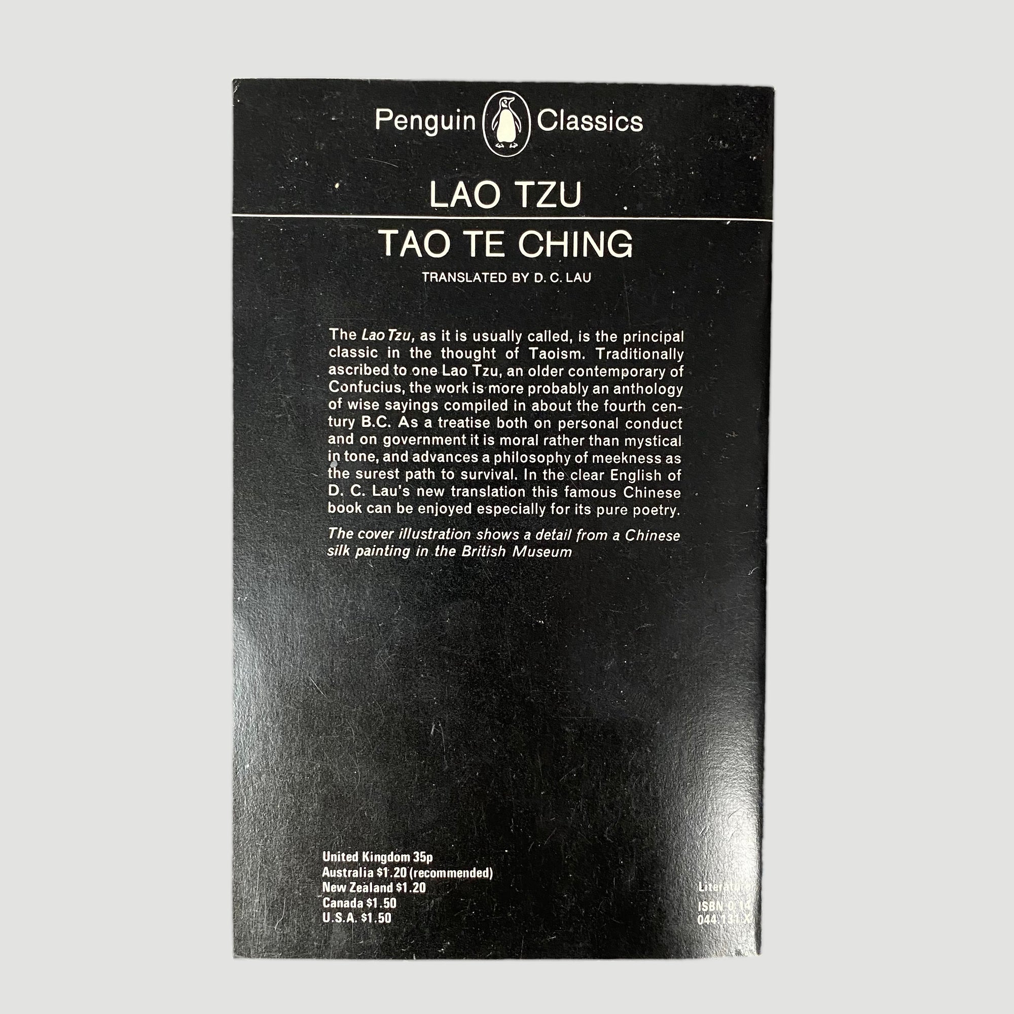 1974 Lao Tzu 'Tao Te Ching' Pengiun