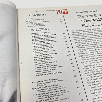 1963 LIFE Magazine Alfred Hitchcock Issue