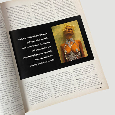 1991 The Face Magazine Wendy James Issue