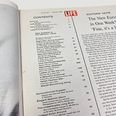 1963 LIFE Magazine Alfred Hitchcock Issue