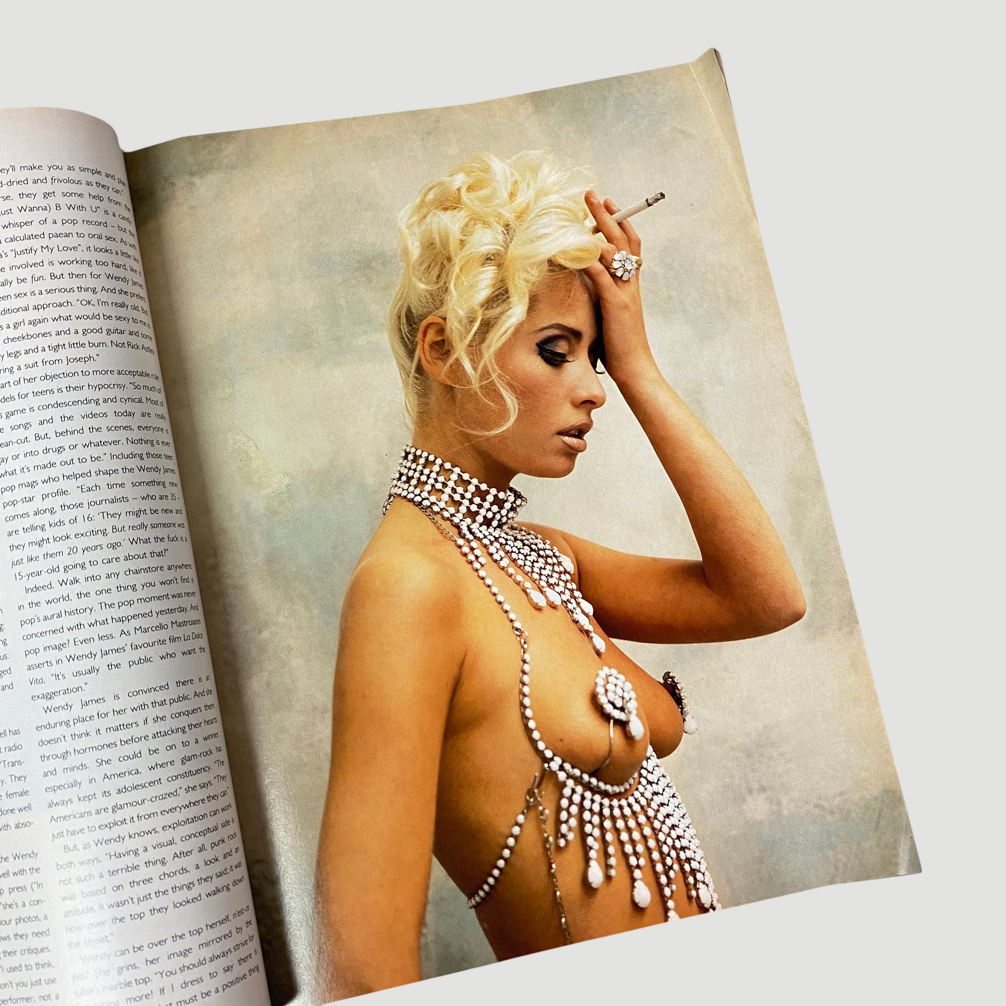 1991 The Face Magazine Wendy James Issue