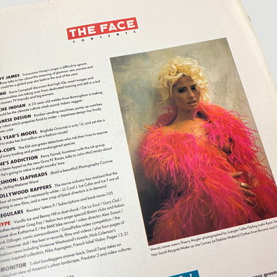 1991 The Face Magazine Wendy James Issue