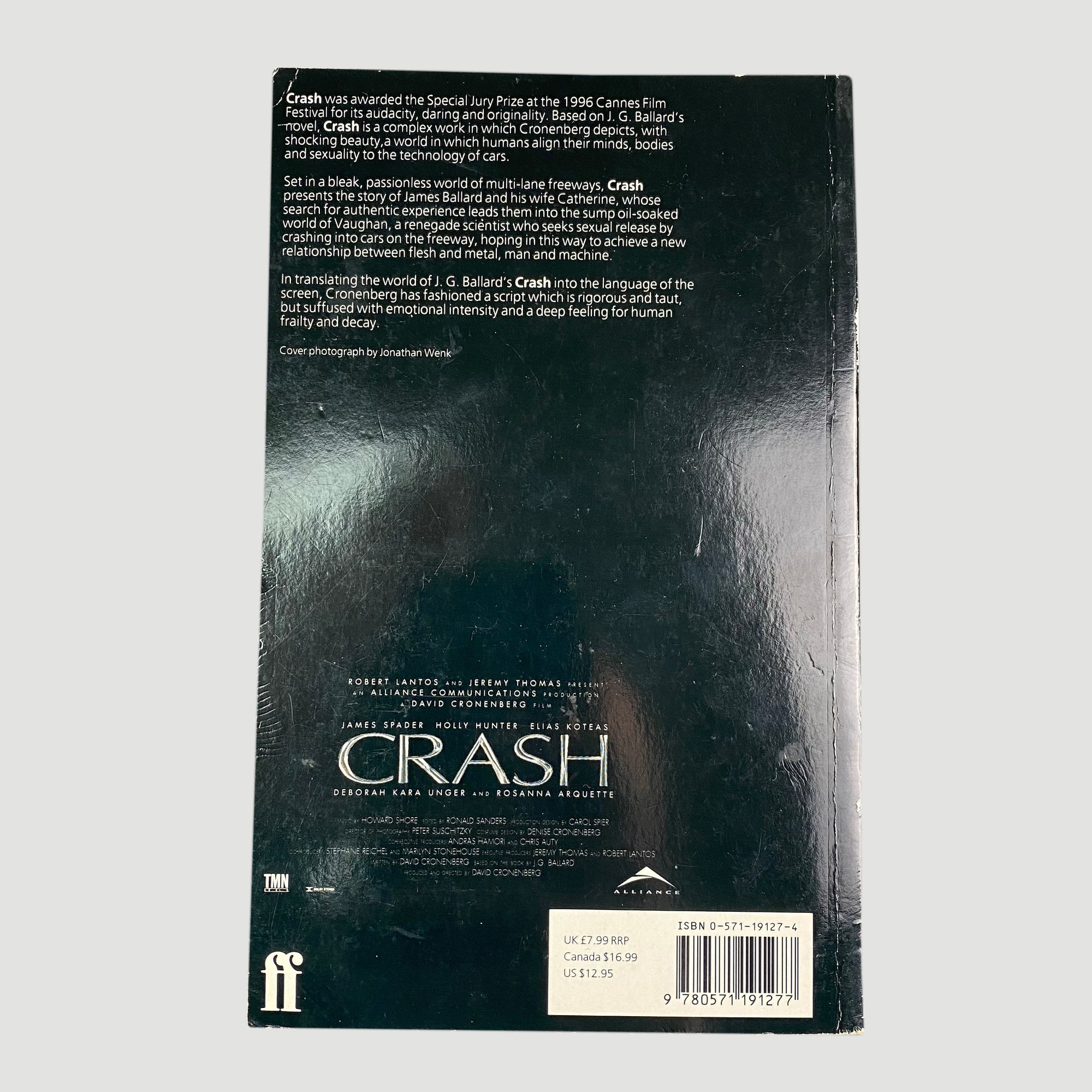 2004 David Cronenberg Crash Faber Screenplay