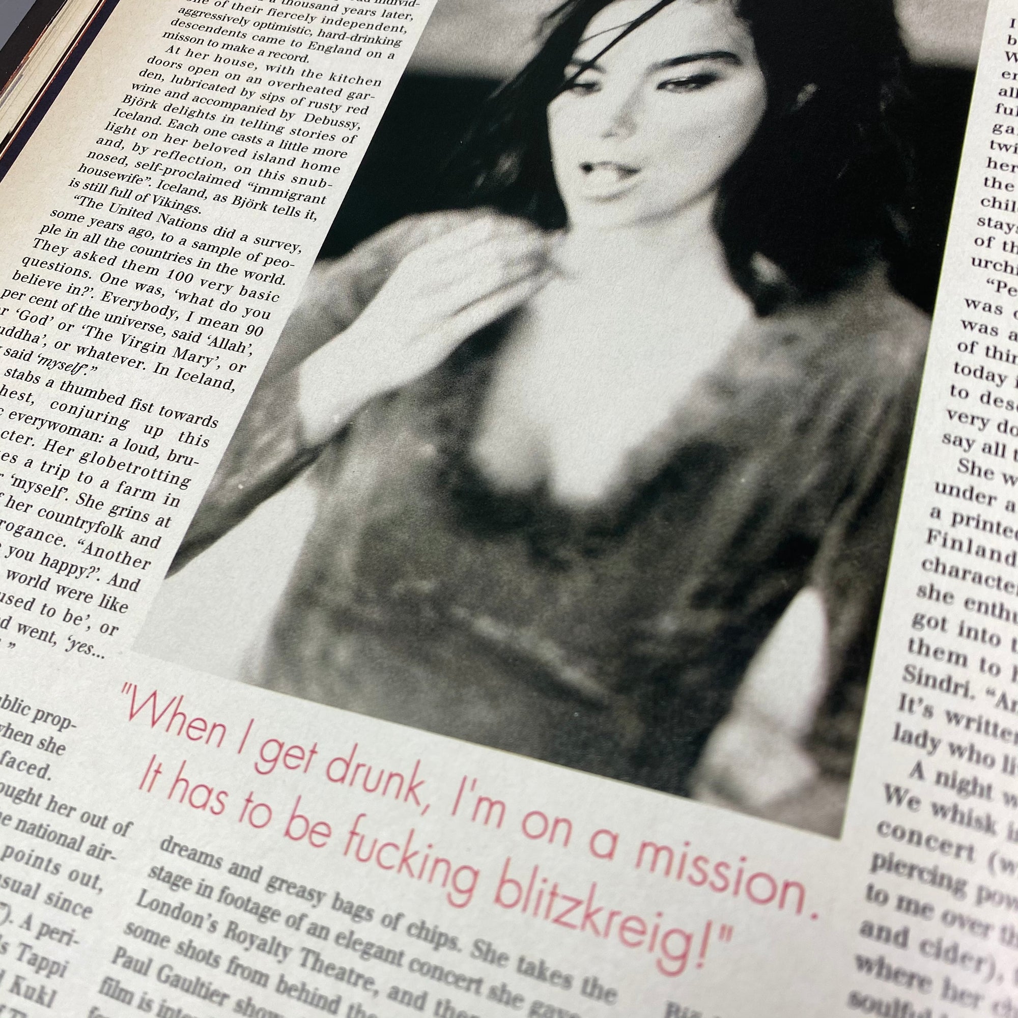 1994 i-D Magazine Bjork Issue