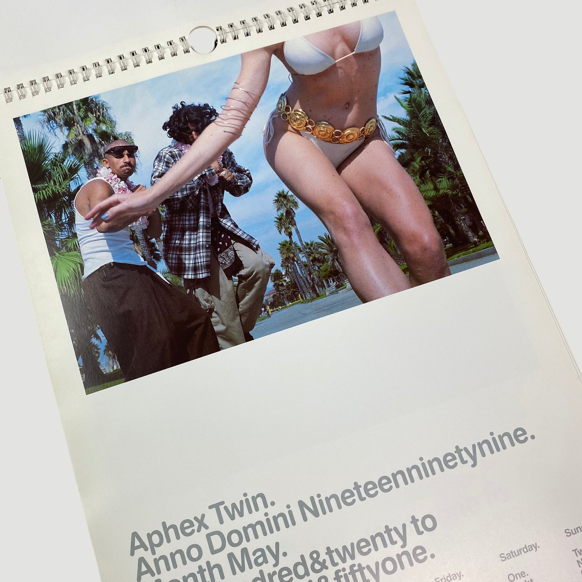 1998 Aphex Twin 'Windowlicker' Calendar