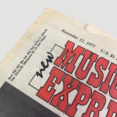 1977 NME Magazine David Bowie Heroes Issue