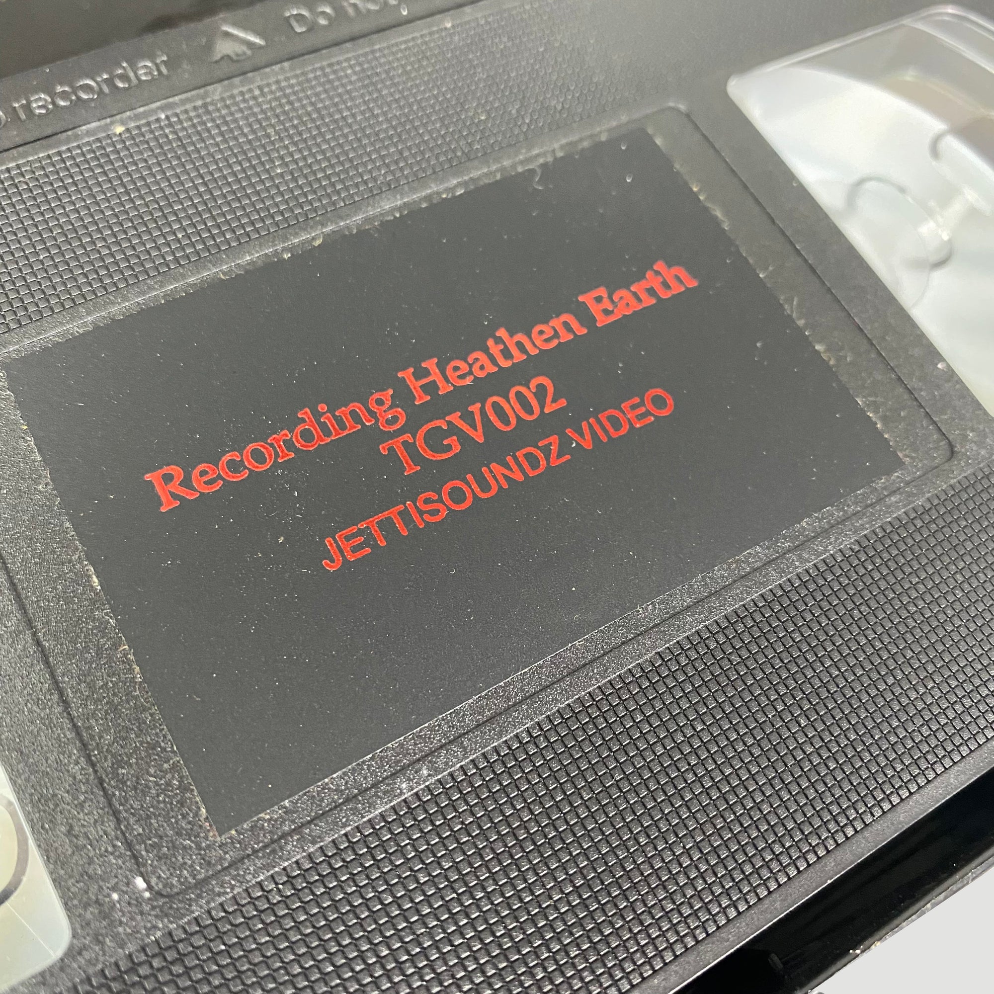 1991 Throbbing Gristle 'Recording Heathen Earth' VHS