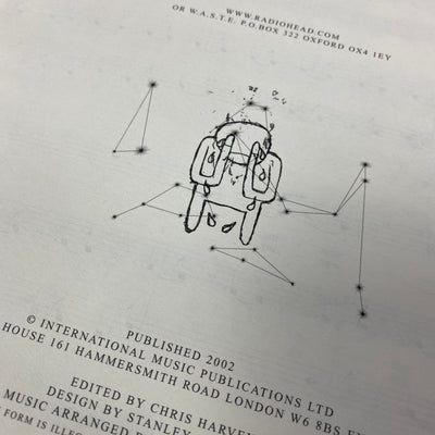 2000 Radiohead Amnesiac Guitar Tab Vocal