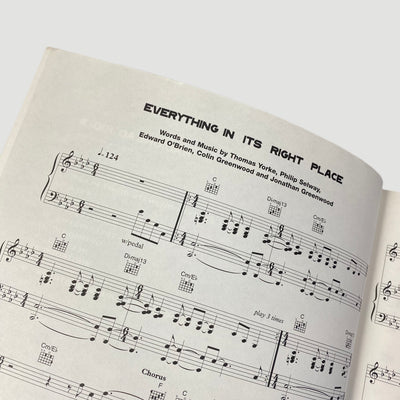 2000 Radiohead KID A Songbook