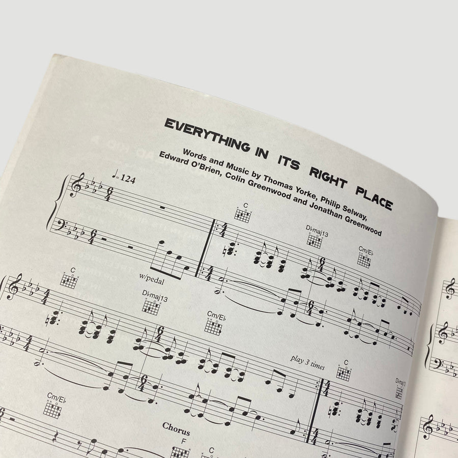 2000 Radiohead KID A Songbook