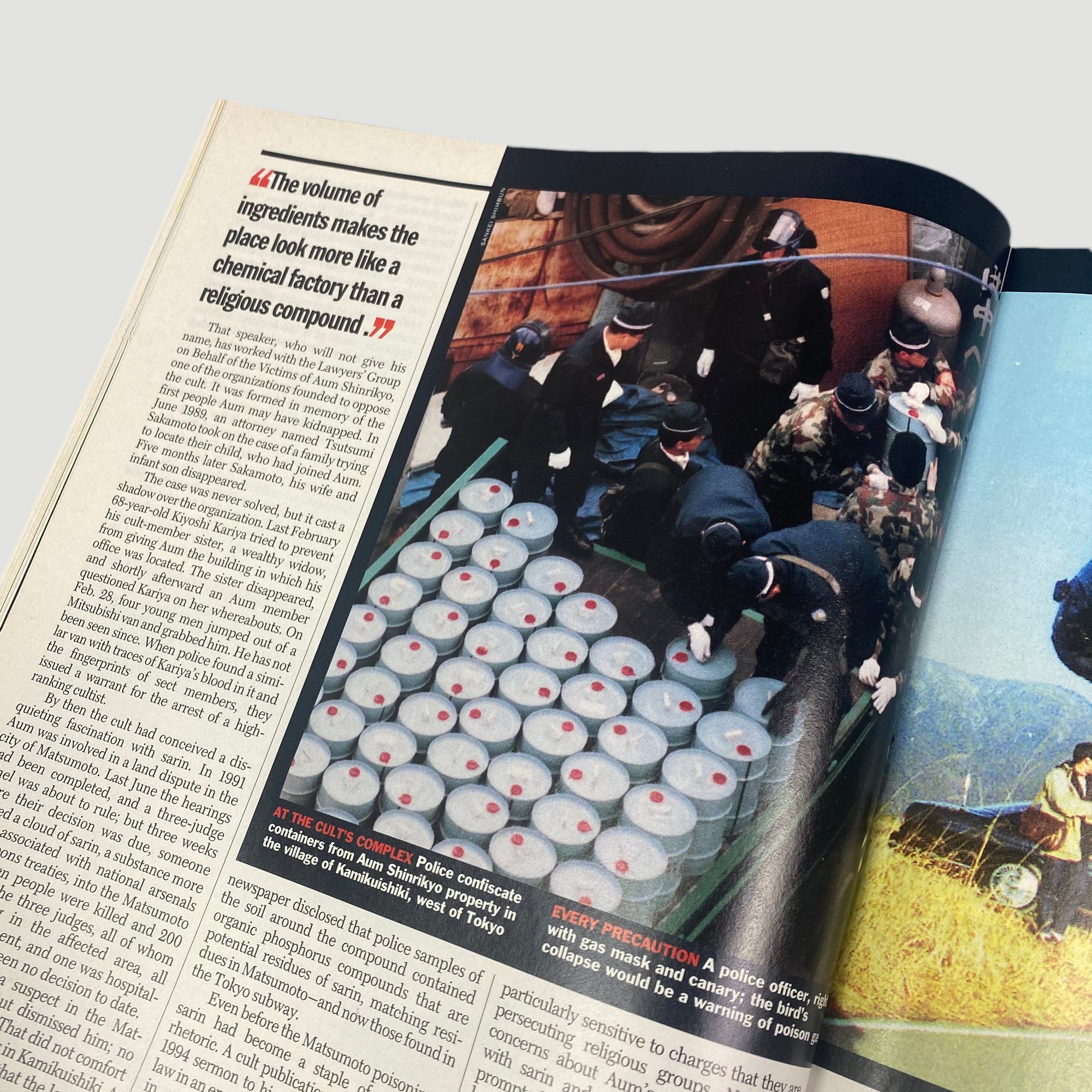 1995 TIME Magazine 'Cult of Doom' Issue