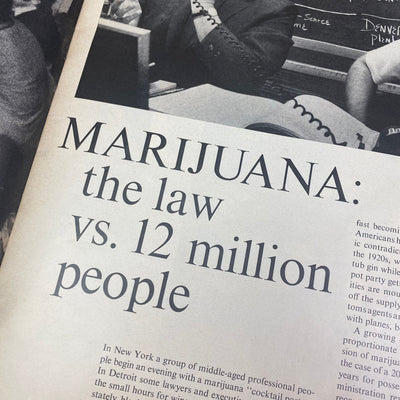 1969 LIFE Magazine Marijuana Issue