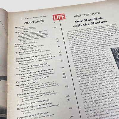 1965 LIFE Magazine Vietnam War Issue