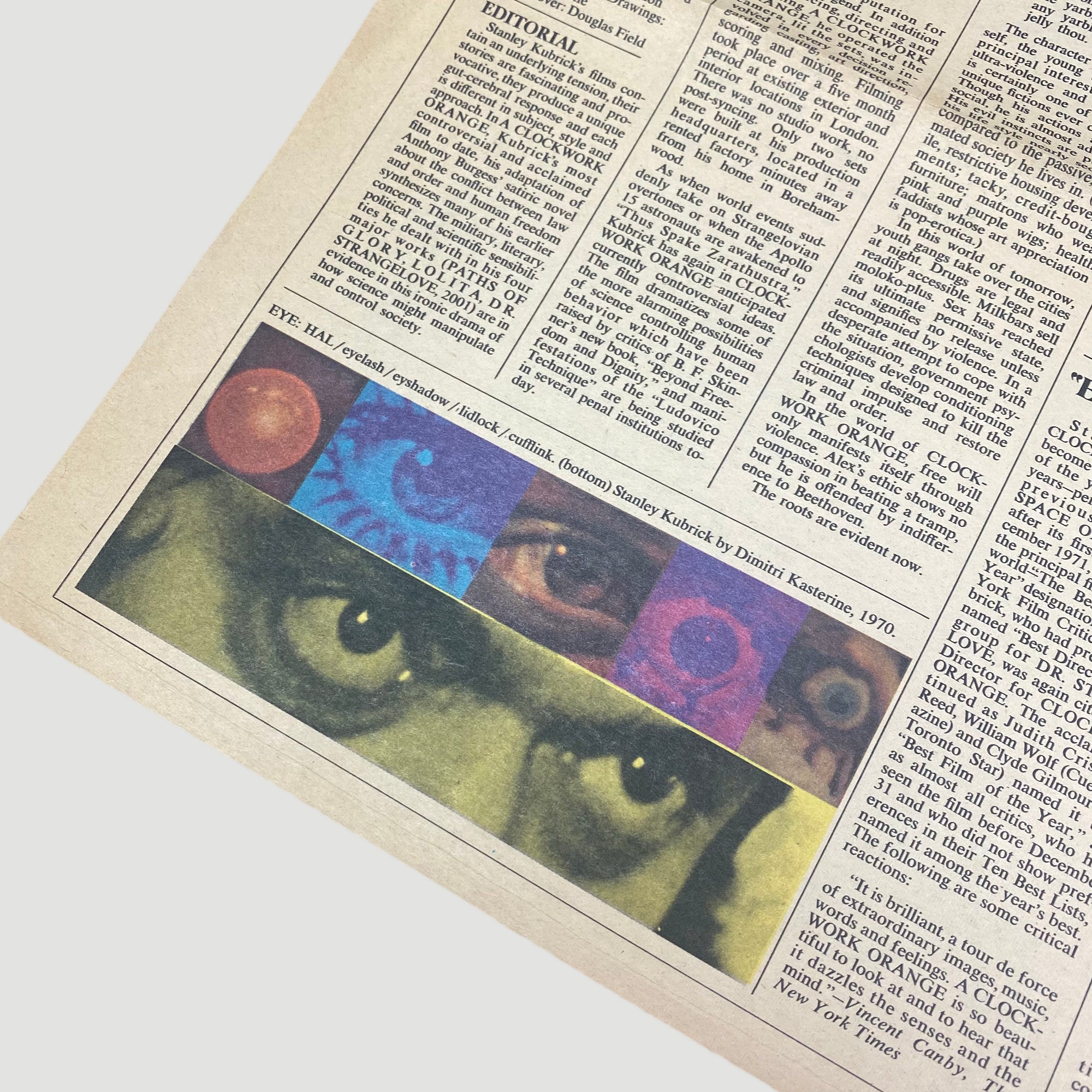 1972 Orange Times Newspaper