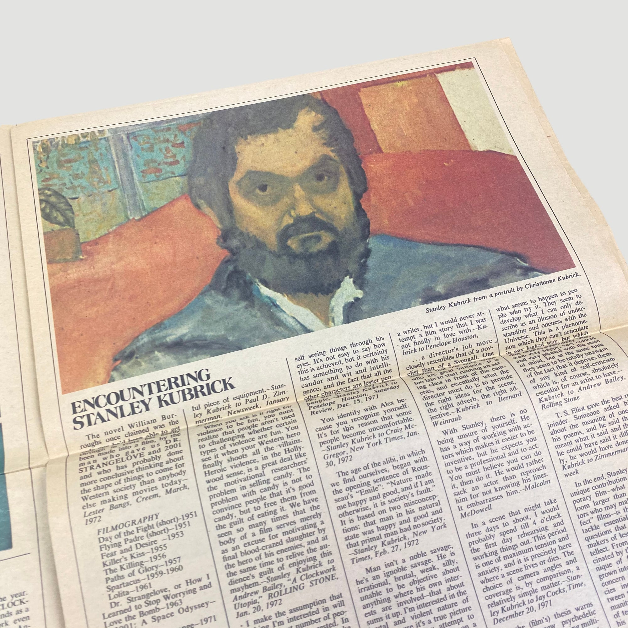 1972 Orange Times Newspaper