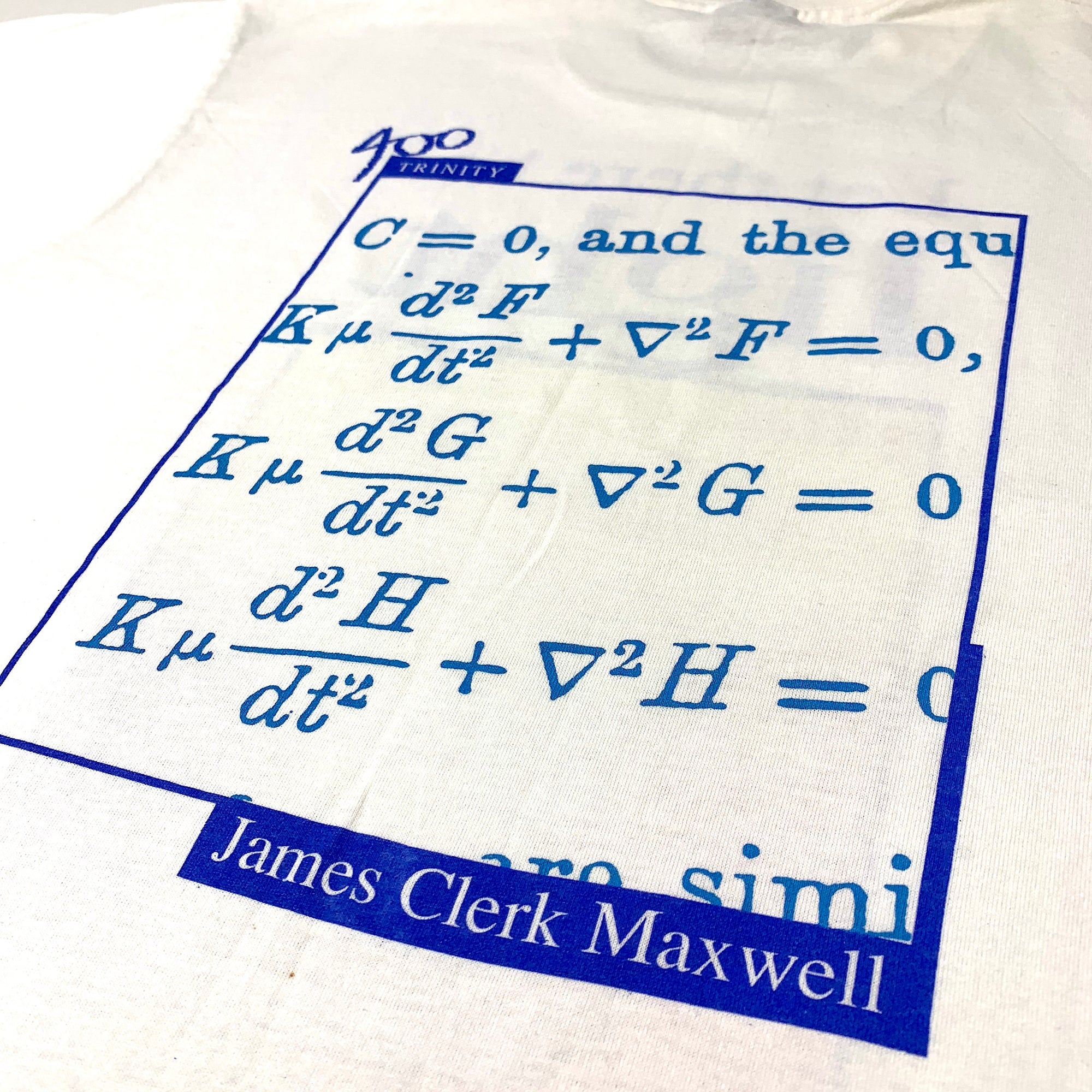 90’s James Clerk Maxwell Let there be light T-Shirt