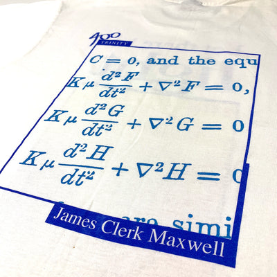 90’s James Clerk Maxwell Let there be light T-Shirt