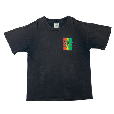 90’s Hemp Yin Yang Skull Graphic T-Shirt