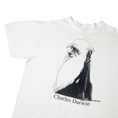 Early 90’s Charles Darwin Largely Literary T-Shirt