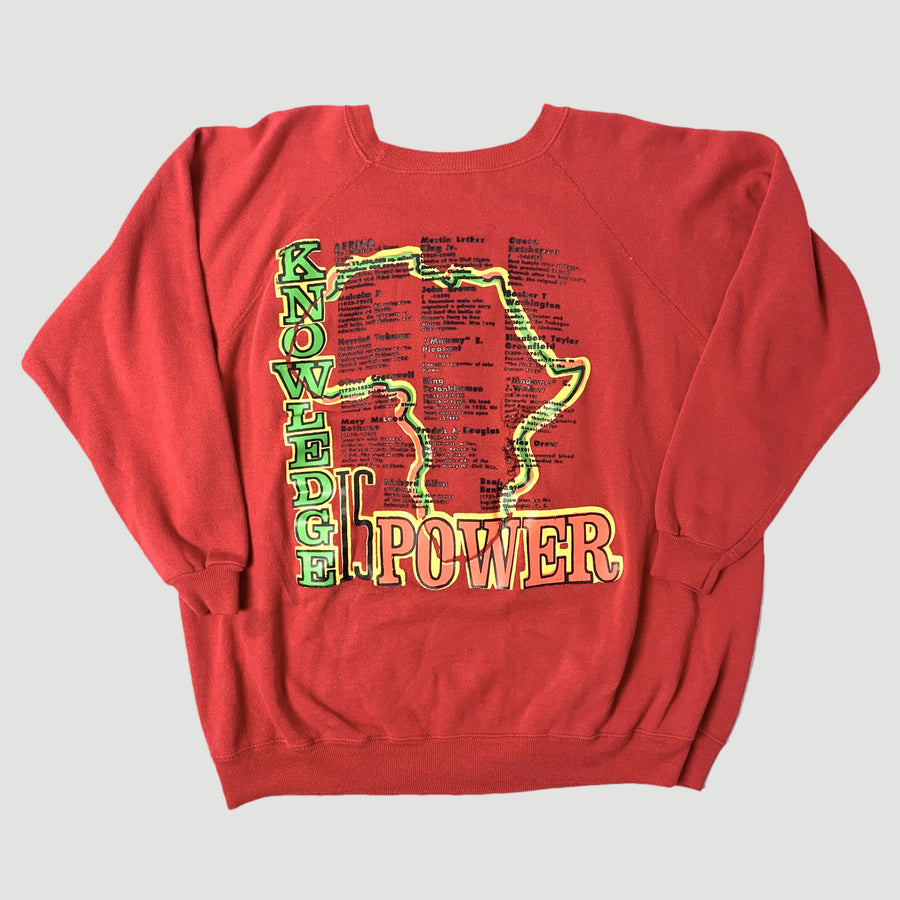 1992 Black History Month Red Sweatshirt