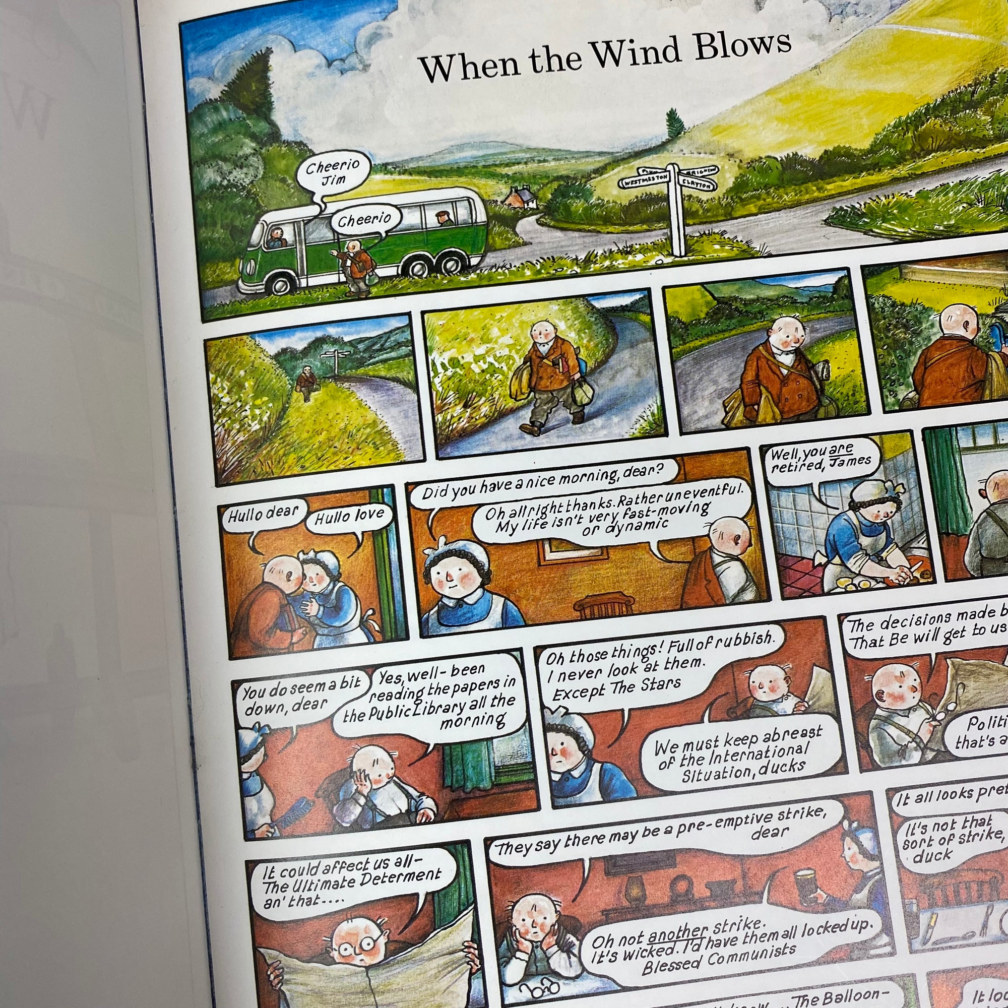 1982 Raymond Briggs 'When the Wind Blows' 1st Edition