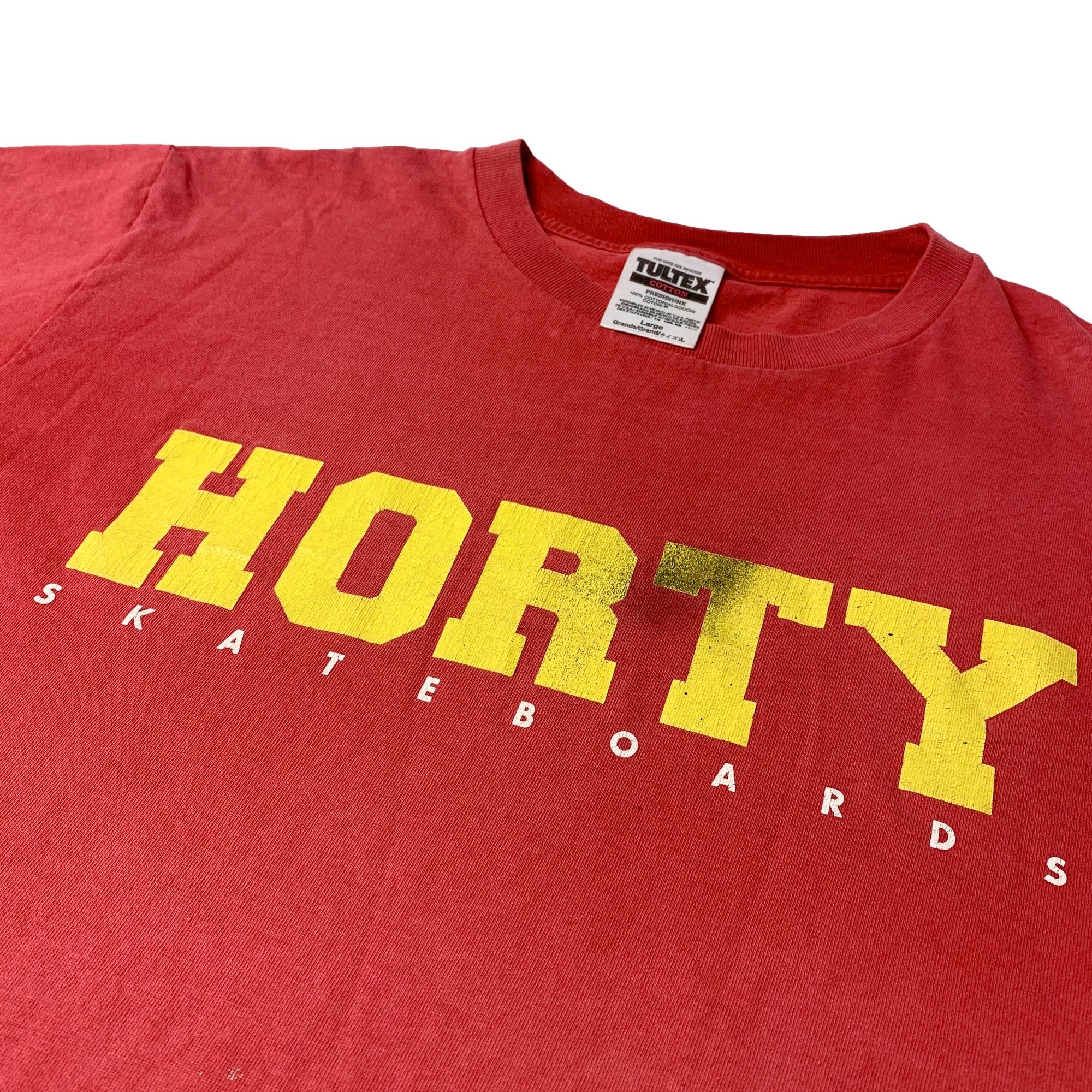 Early 90's Shorty's 'S' Sleeve Red T-Shirt