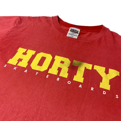 Early 90's Shorty's 'S' Sleeve Red T-Shirt