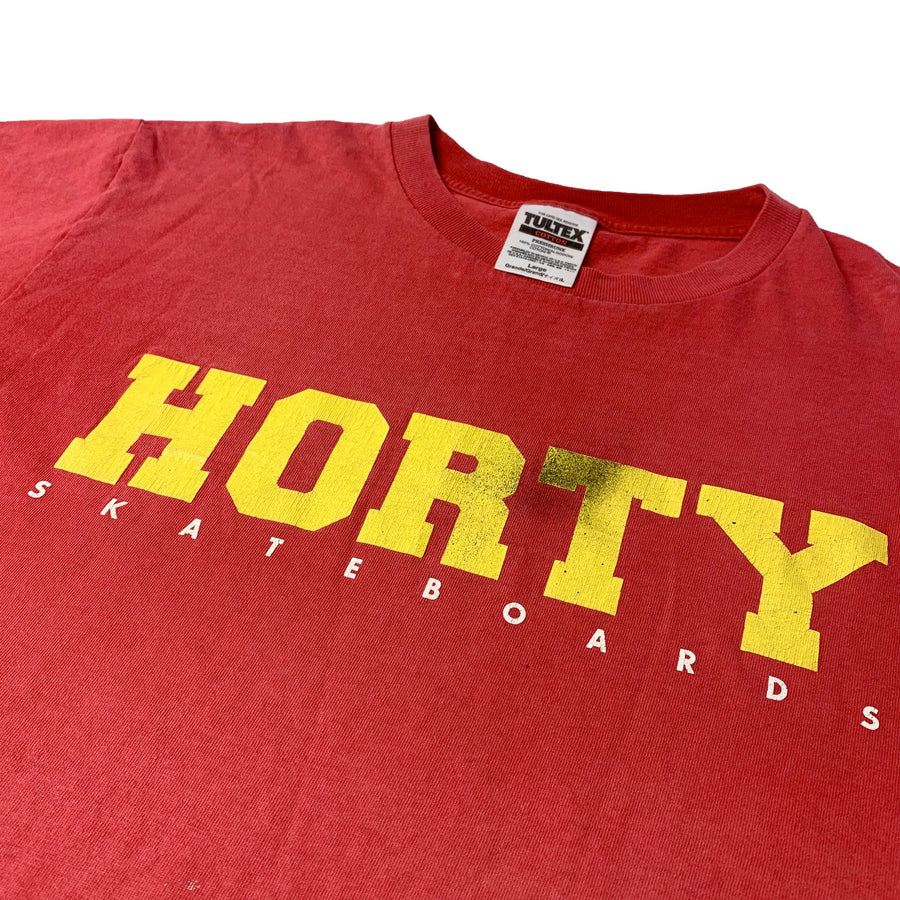 Early 90's Shorty's 'S' Sleeve Red T-Shirt
