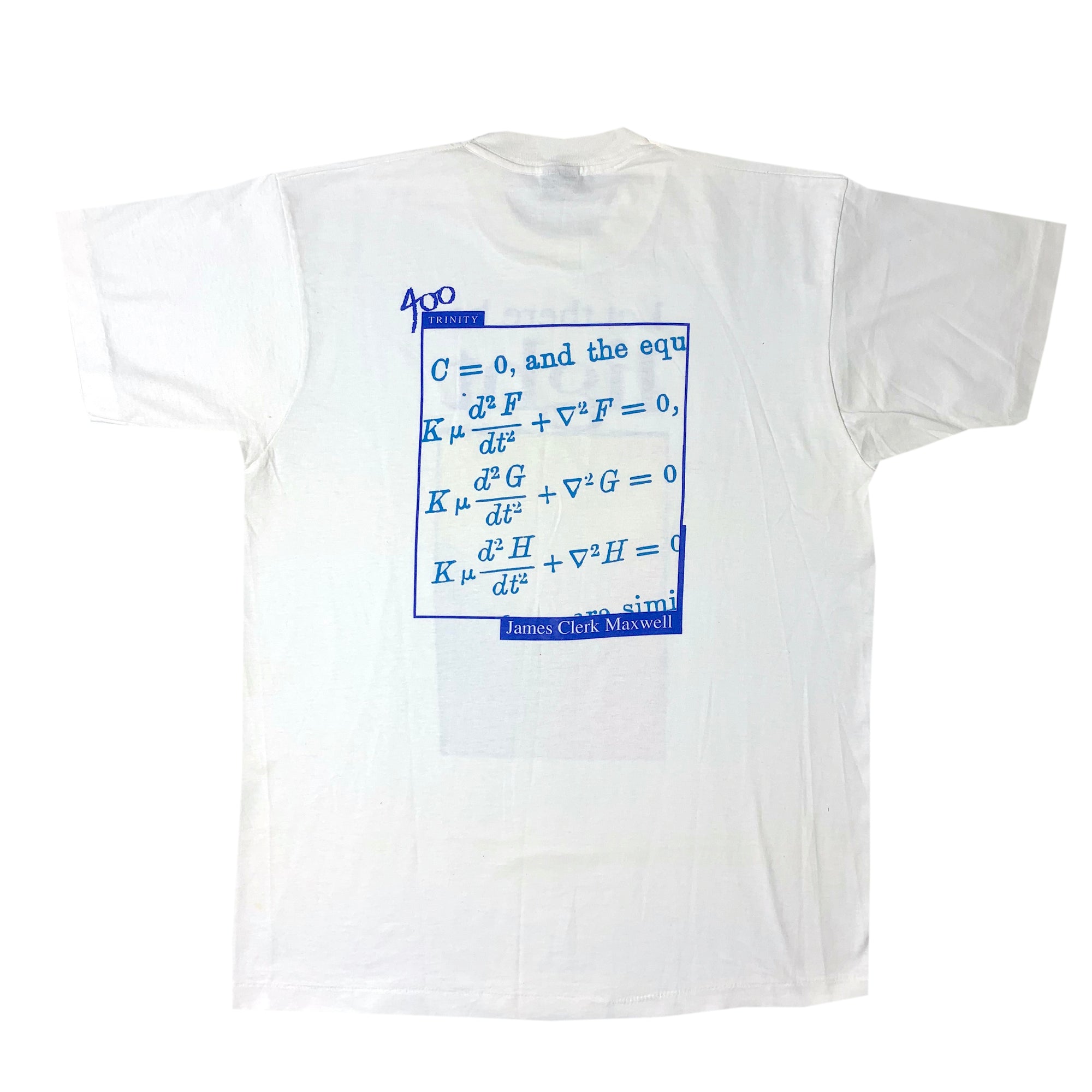 90’s James Clerk Maxwell Let there be light T-Shirt