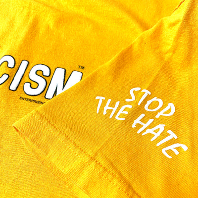 90’s Eracism Stop the Hate Yellow T-Shirt