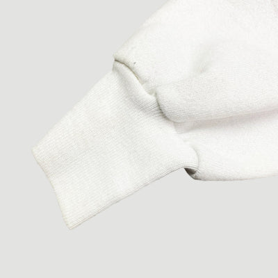 90's Apple Spell Out White Sweatshirt