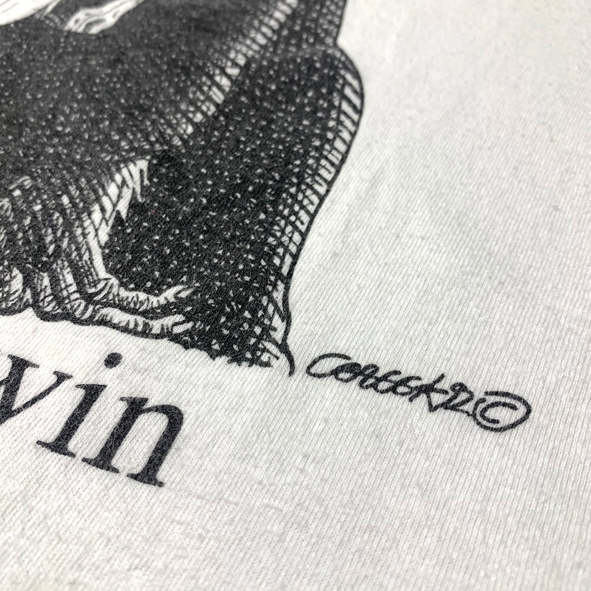 Early 90’s Charles Darwin Largely Literary T-Shirt