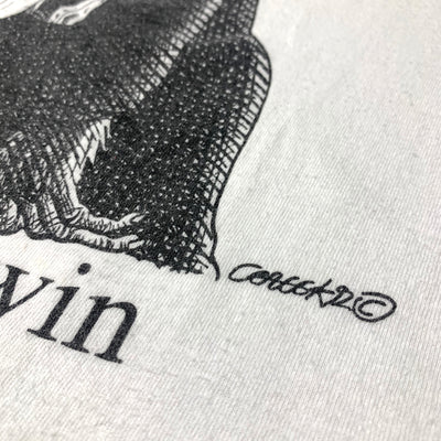 Early 90’s Charles Darwin Largely Literary T-Shirt