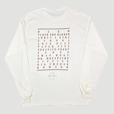 00's Nirvana Bleach Unofficial Longsleeve T-Shirt