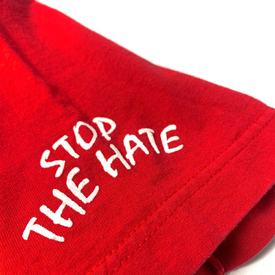90’s Eracism Stop the Hate Red T-Shirt