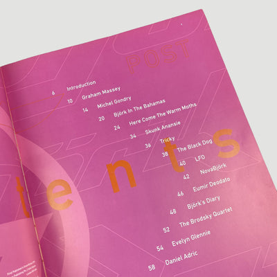 1995 Bjork 'Post' Tour Book