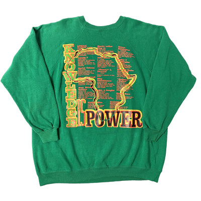 1992 Black History Month Green Sweatshirt