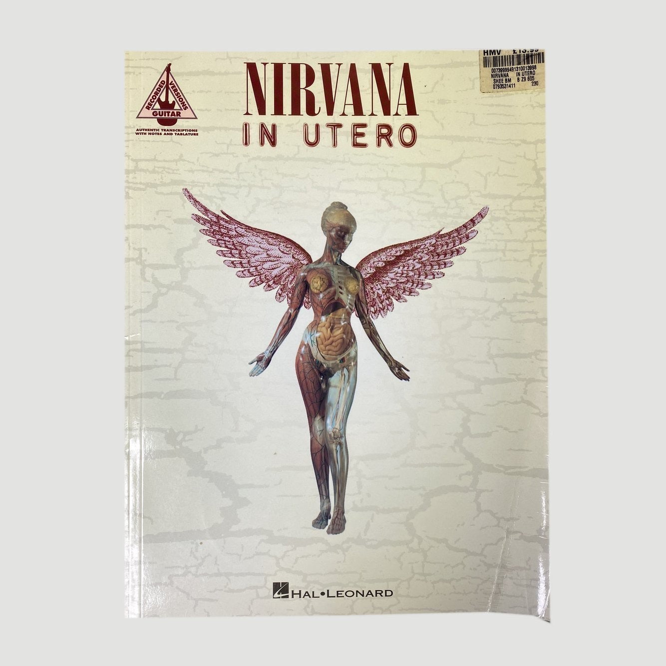 1994 Nirvana 'In Utero' Guitar Tab Book