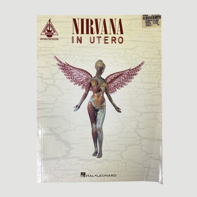 1994 Nirvana 'In Utero' Guitar Tab Book