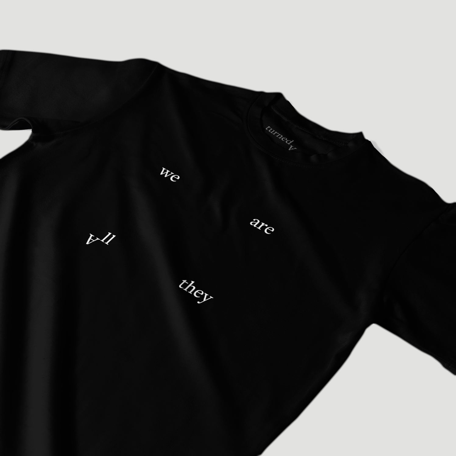 AVCT x UG 'We Are All They' Black Organic L/S T-Shirt