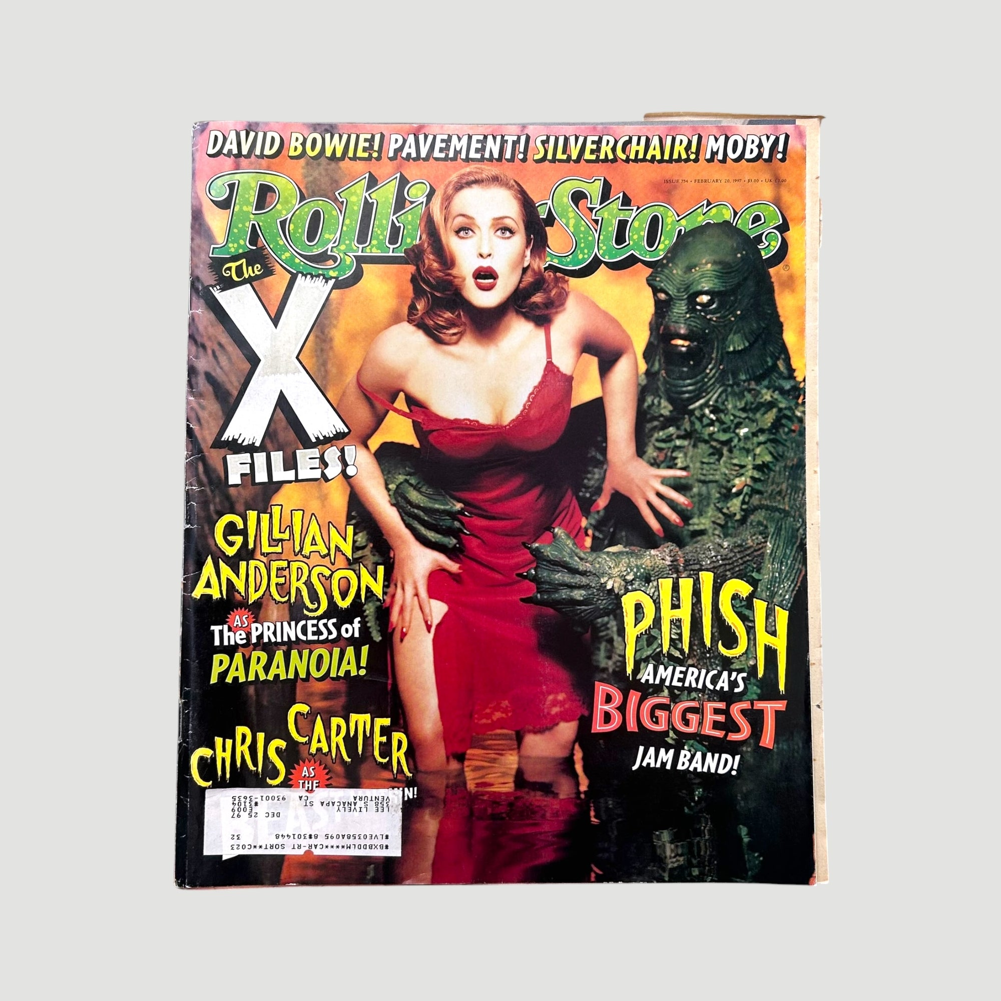 1997 Rolling Stone Gillian Anderson/The X-Files Issue