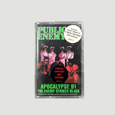 1991 Public Enemy Apocalypse '91 UK Cassette