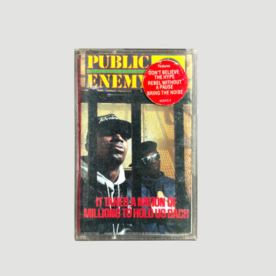 1988 Public Enemy It Takes a Nation of Millions...UK Cassette