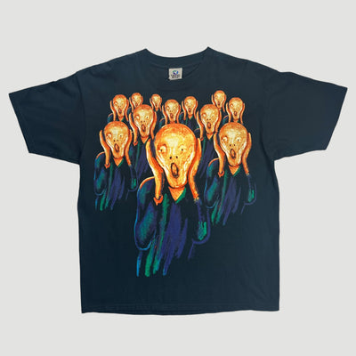 90's Edvard Munch 'The Scream' T-Shirt