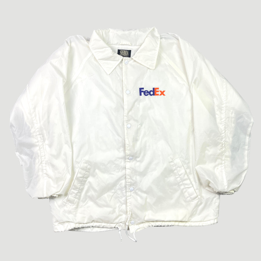 90's Fed Ex Staff Coach Jacket