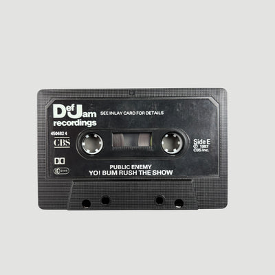 1987 Public Enemy Yo! Bum Rush the Show Cassette