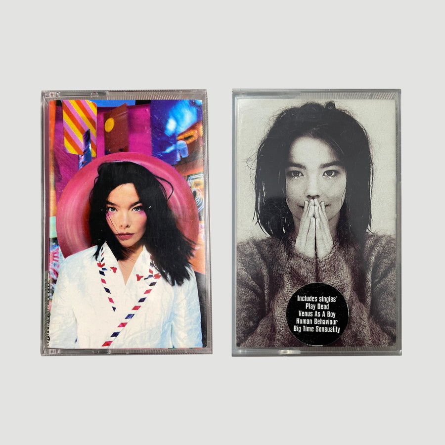 Mid 90's Björk Debut/Post UK Cassette Set