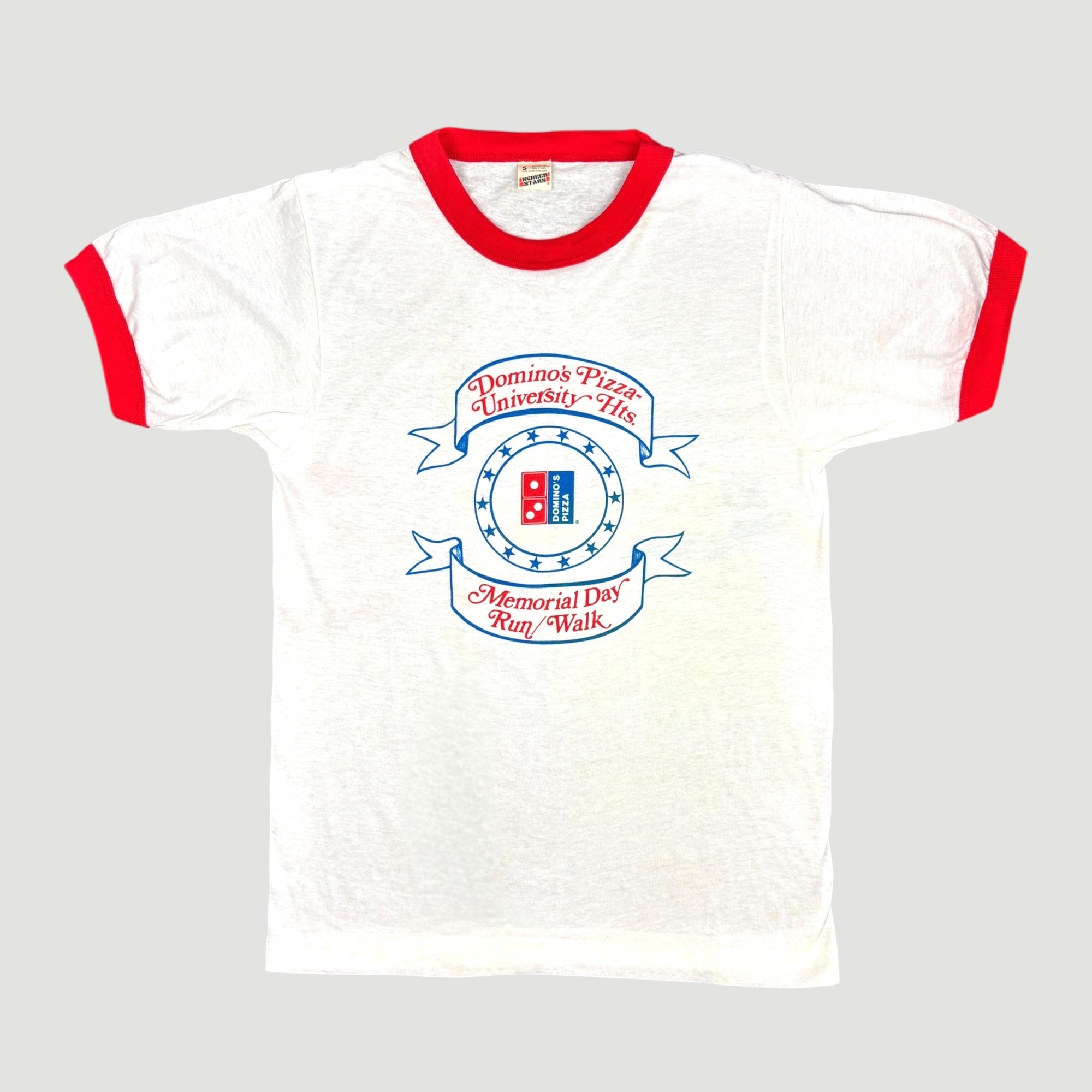 80's Domino’s University Ringer T-Shirt